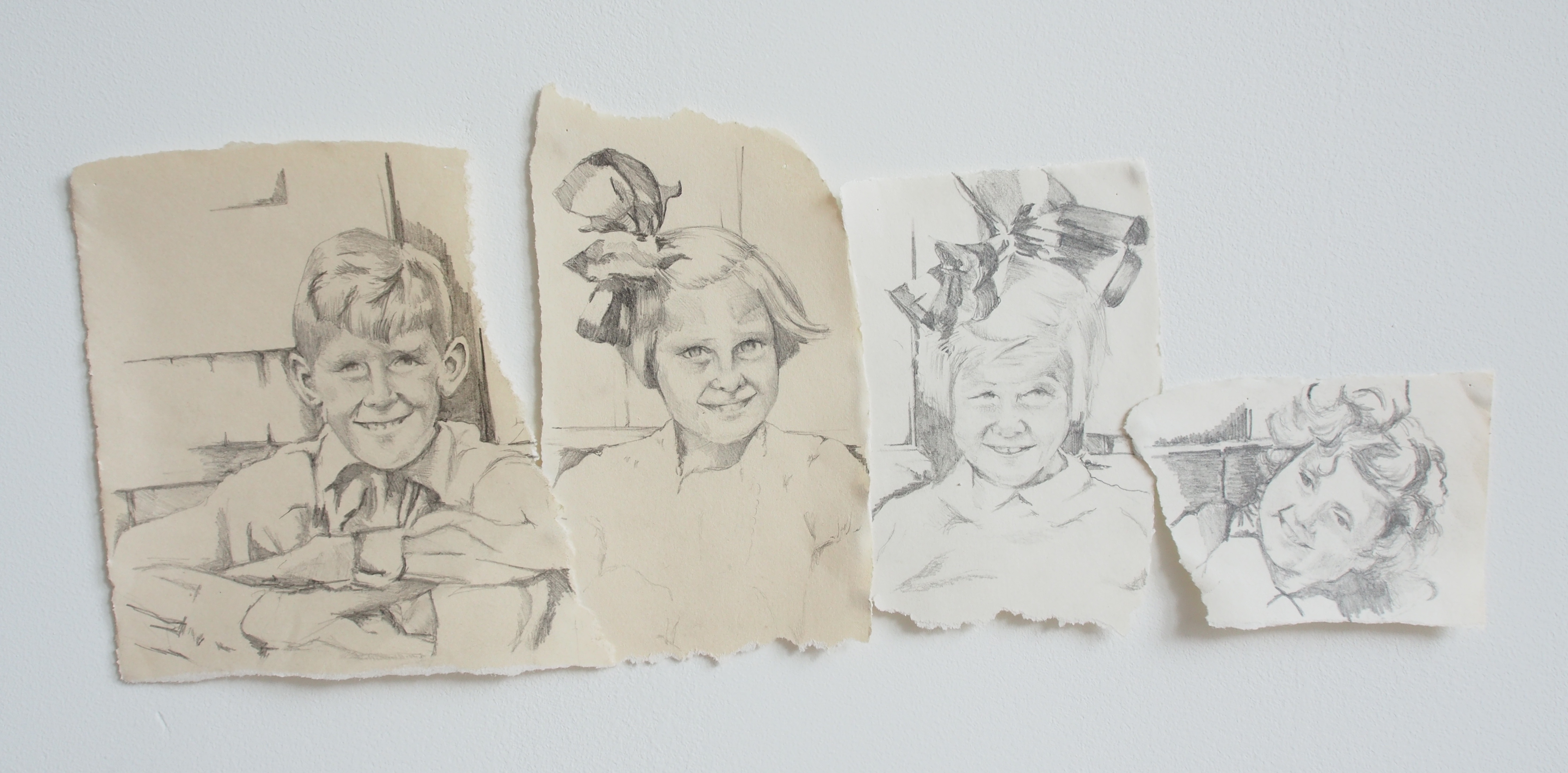 Amersfoort 1944, 19,5 x 46,5 cm, pencil, 2016